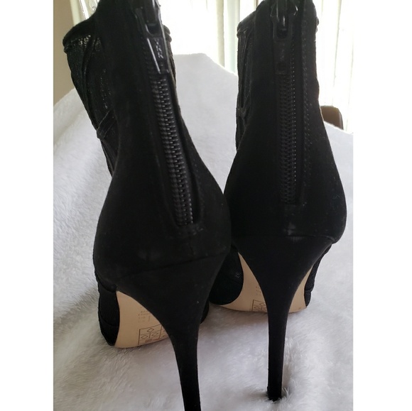 ALDO Open Toe Mesh Booties- size 8.5 - Picture 3 of 7